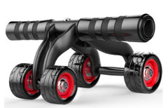 Four-wheel abdominal muscle equipment