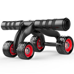 Four-wheel abdominal muscle equipment