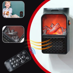 Multifunctional Flame Heater
