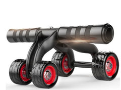 Four-wheel abdominal muscle equipment