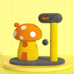 Enchanted Sisal Mushroom House: